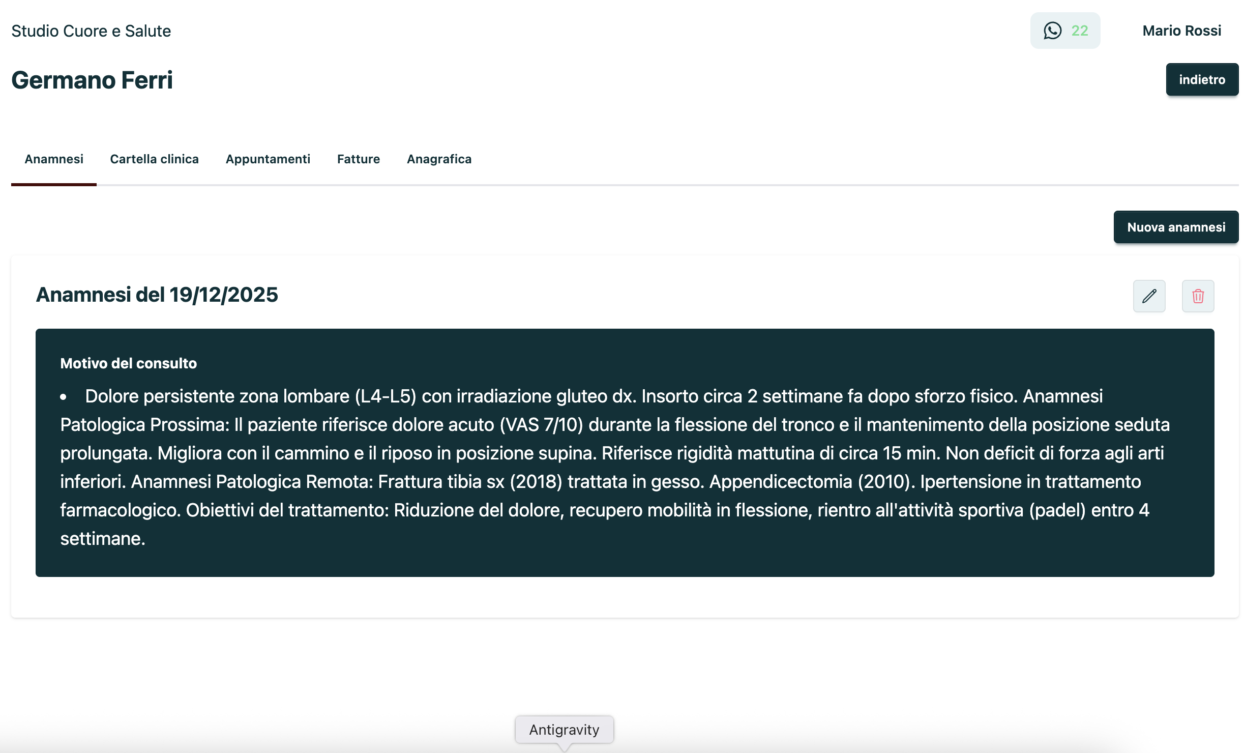 Cartella Clinica Digitale